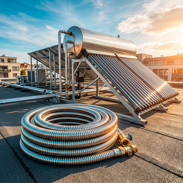 Güneş Enerjisi Serpantini – Kireç Kırmalı