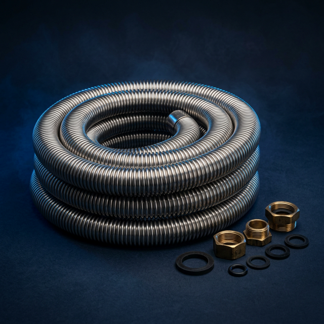 316L Paslanmaz Flex Serpantin – Boyler Serpantin Değişim Kiti